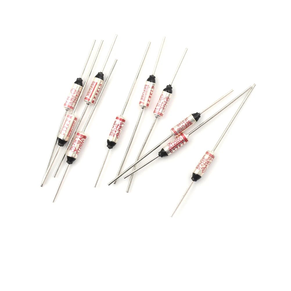 Термопредохранители HUXUAN SF214E 216°C 10А 250В, 10PCS