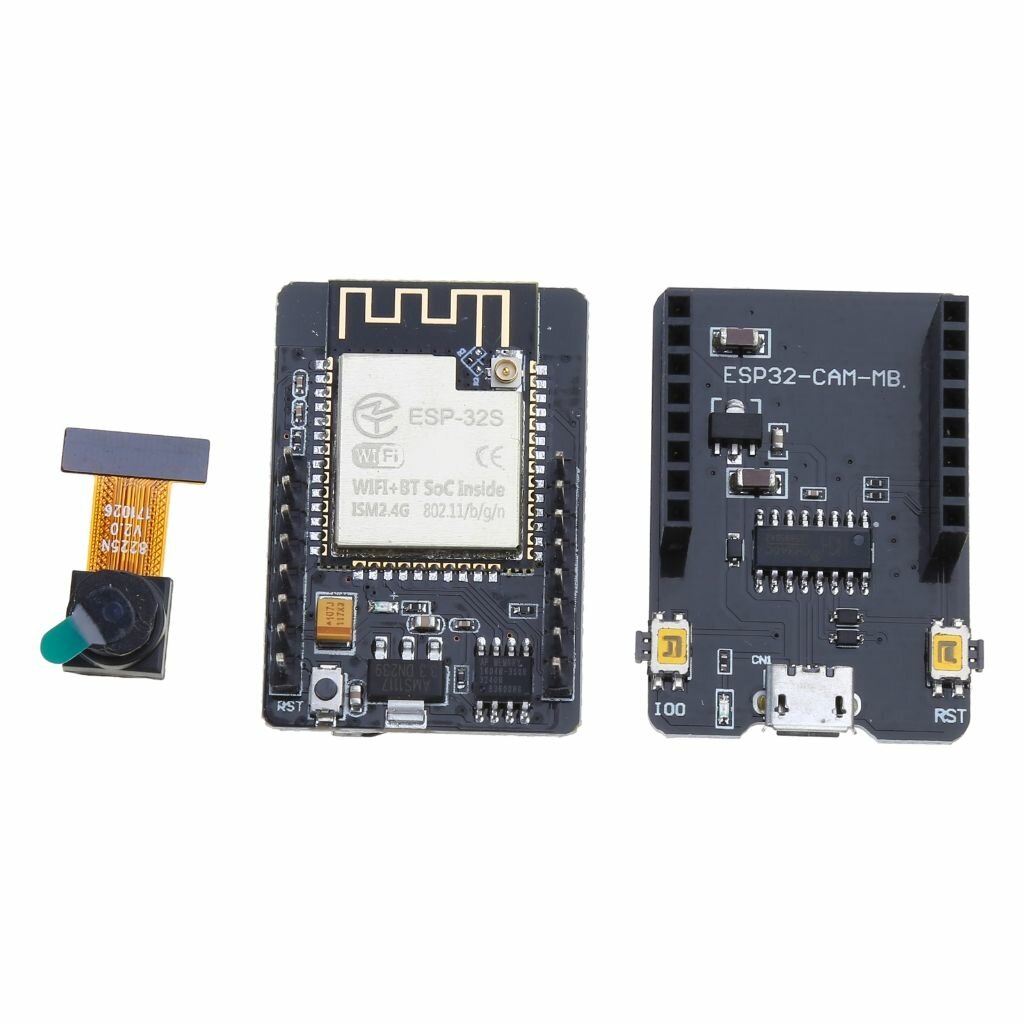 Комплект для сборки, Разработочная плата ESP32 CAM MB с камерой OV2640