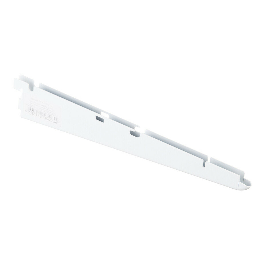 Кронштейн для полки металлический белый 335 мм