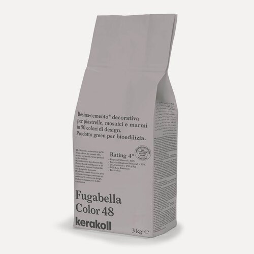 Изображение товара Затирка для плитки полимерцементная Kerakoll Fugabella Color (3кг) 48