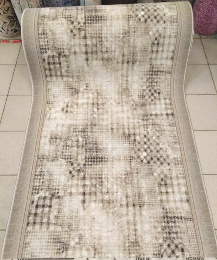 Ковровая дорожка Print p2740/a2r/113 цвет Бежевый 11 м на 3 м