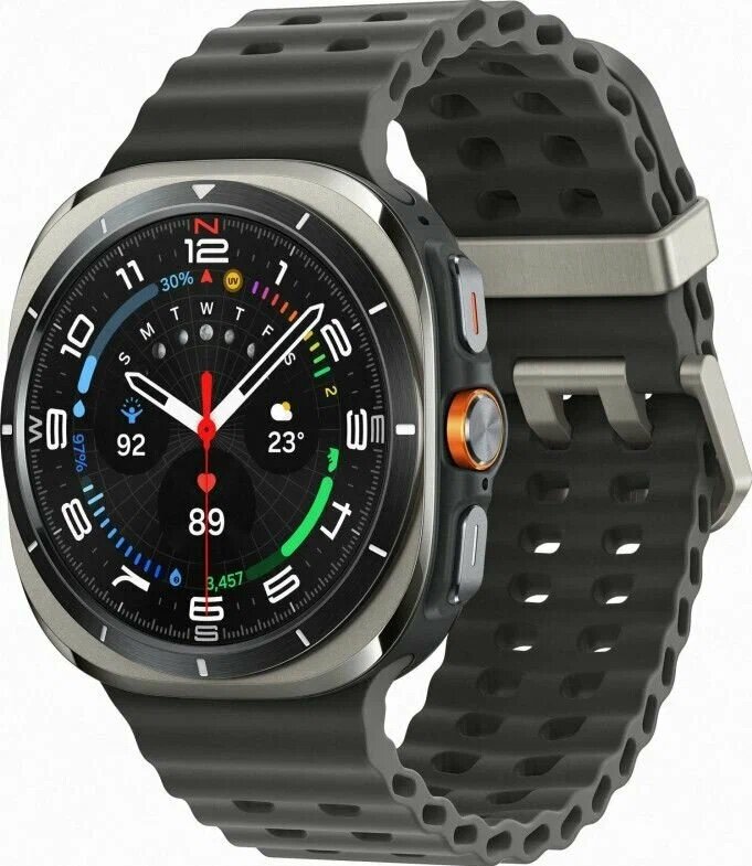 Умные часы Samsung Galaxy Watch Ultra 47mm LTE, Titanium silver (серый титан)