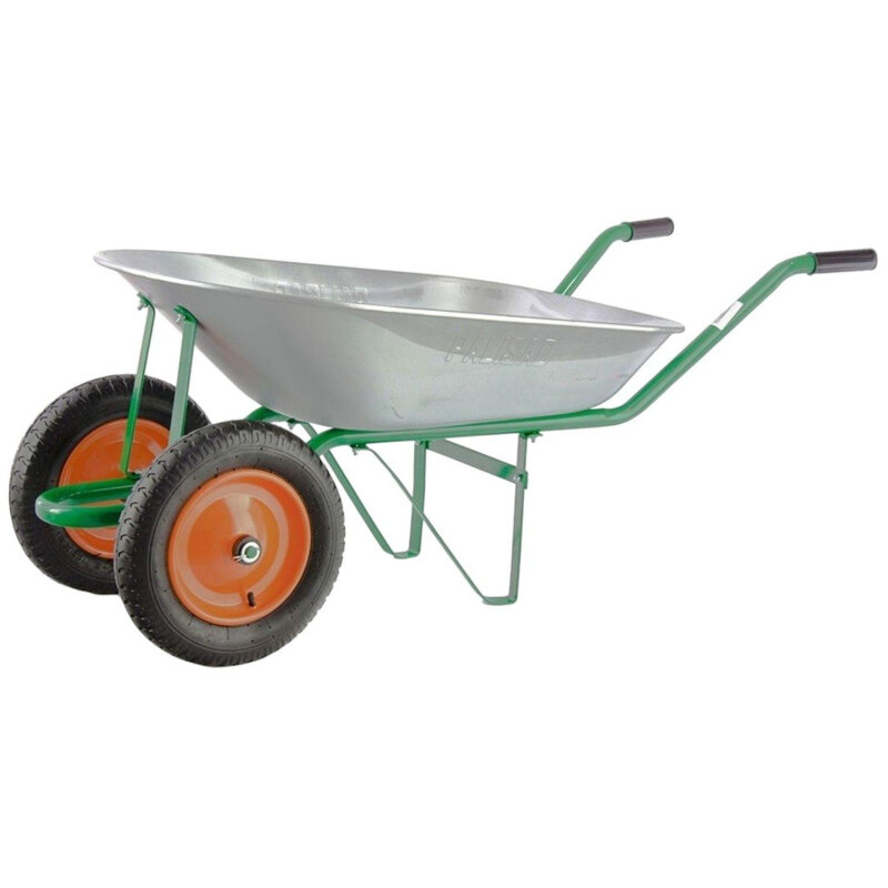 Тачка садовая 2-х колесная г/п 170 кг объем 78 л// Palisad 689225