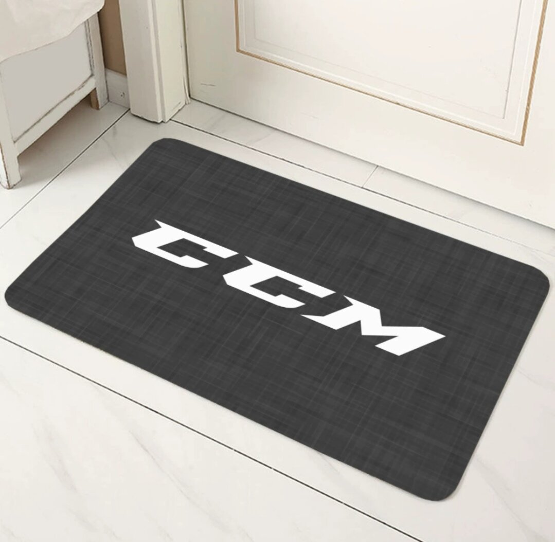 Коврик хоккейный CCM 40x60 см серый