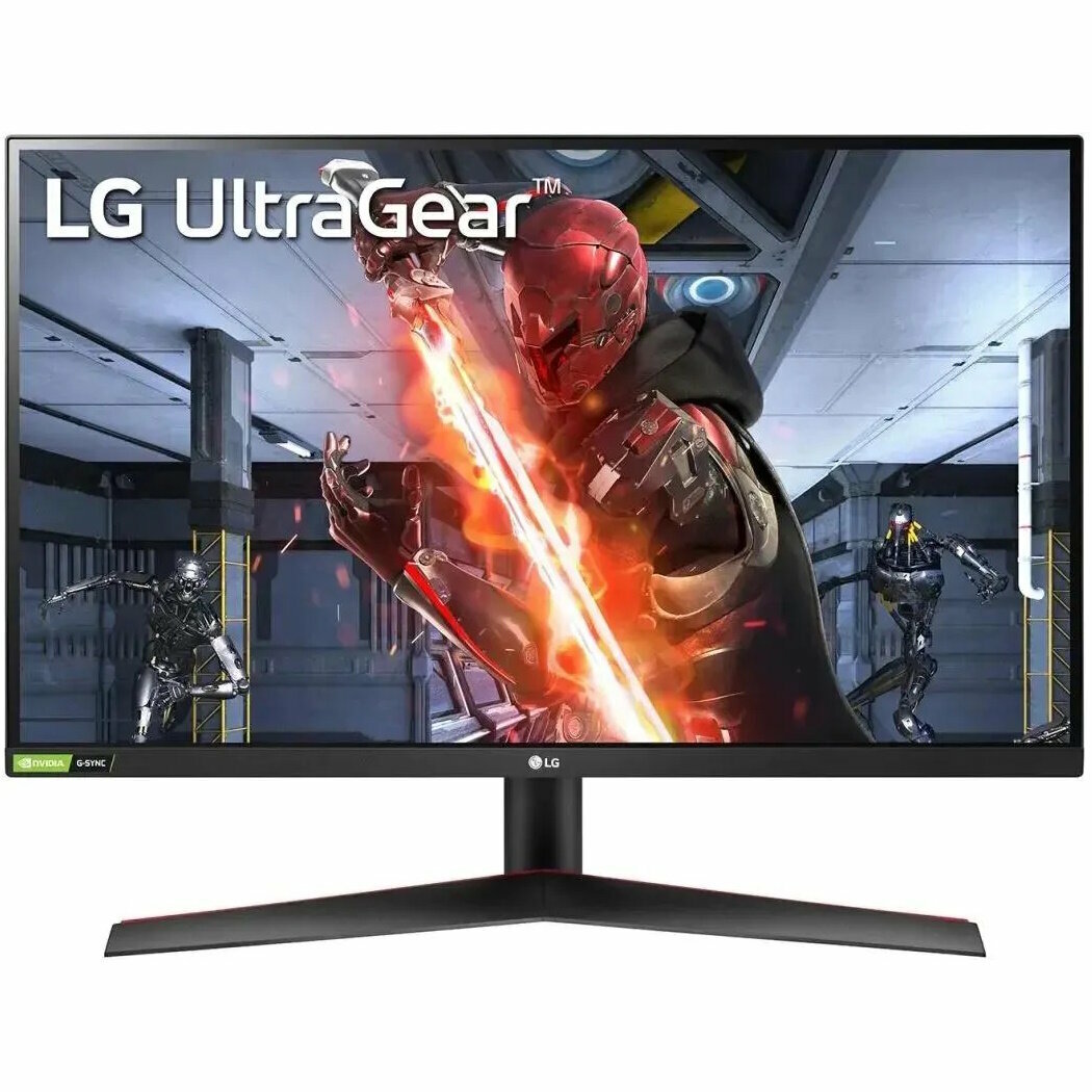 Игровой монитор 27" LG 27GN800-B, 2560x1440, 144 Гц, IPS, 1 мс, 2хHDMI/DP, черный
