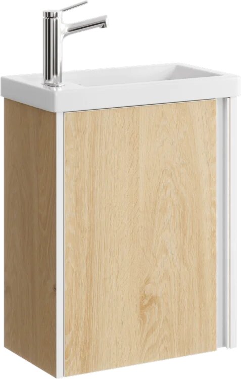 Тумба под раковину без столешницы Aqwella Urban 45  подвесная  дуб давос