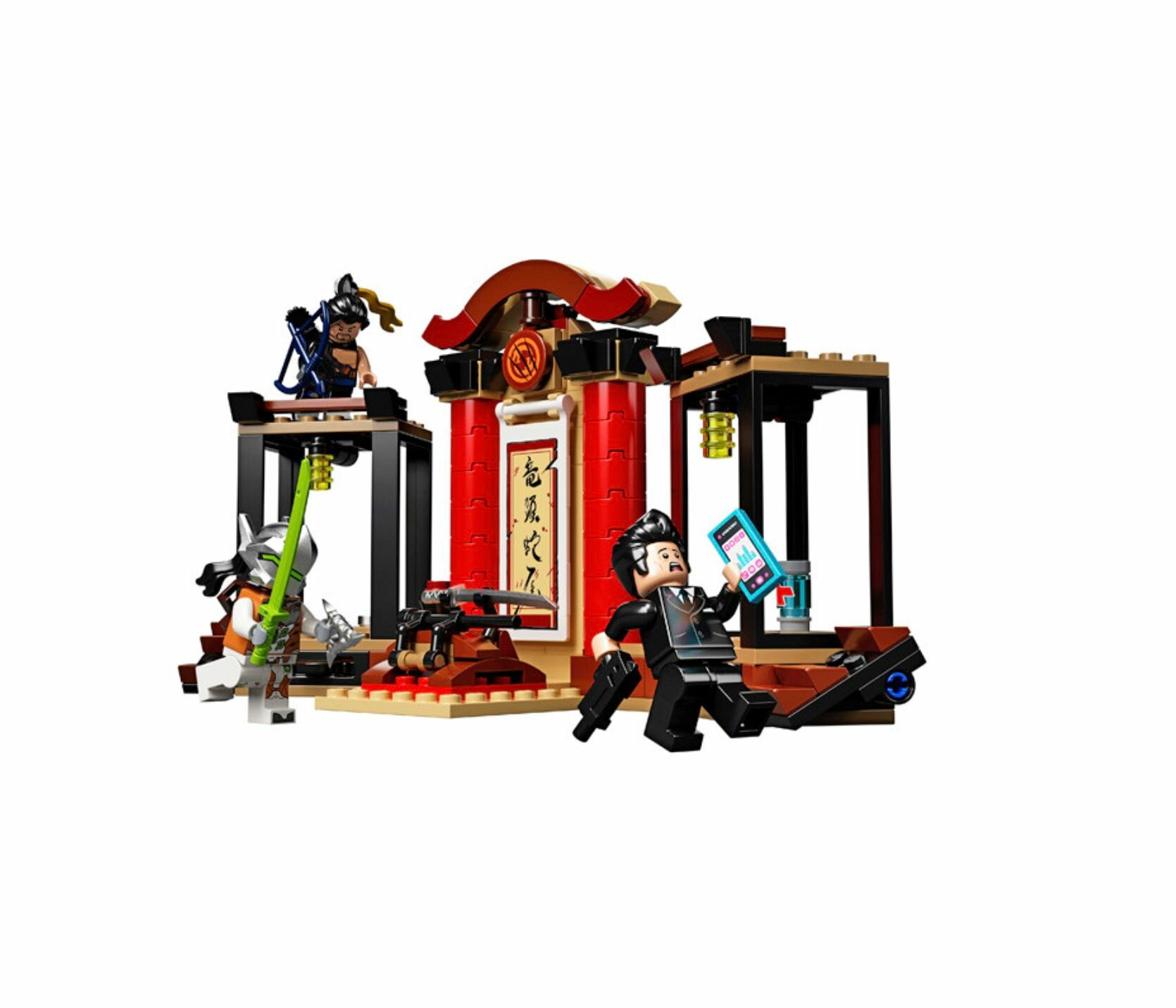 Конструктор 11179 "Хандзо против Гэндзи", 215 деталей