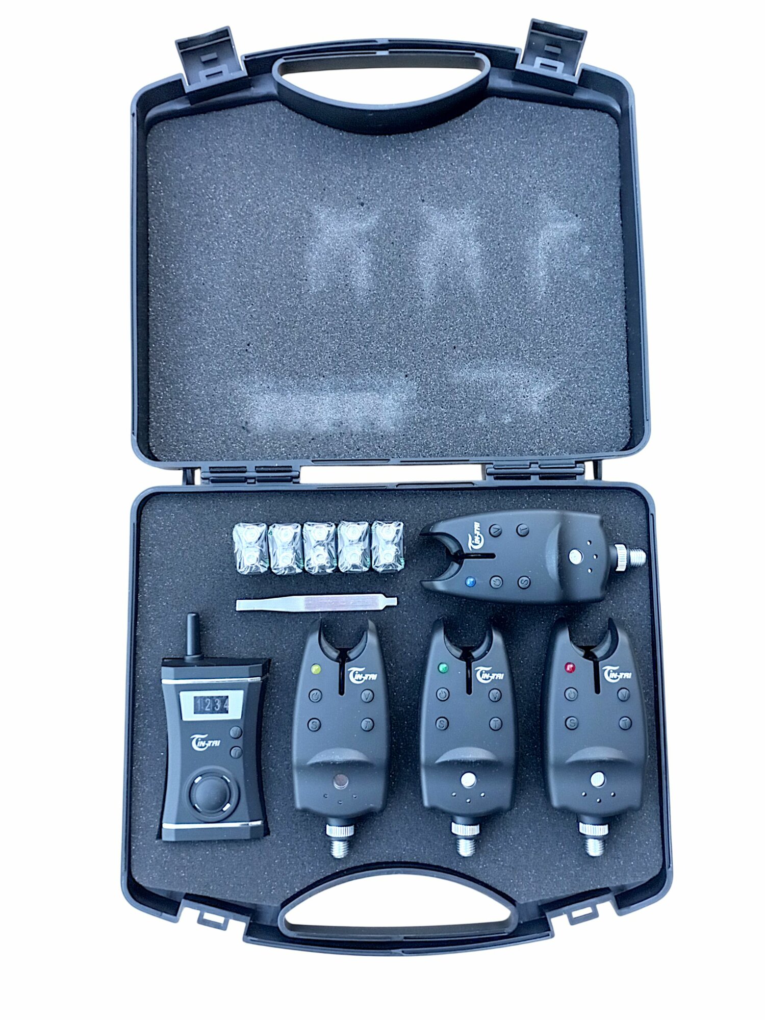 Сигнализатор поклевки Jin Tai с пейджером 4 + 1