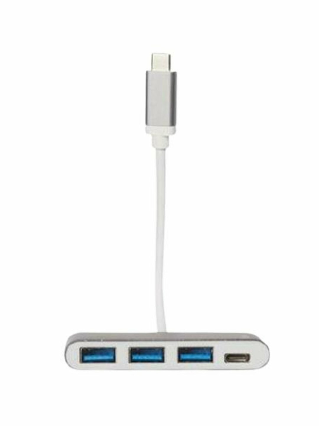 Адаптер-концентратор USB Type-C HUB, USB-C → 3×USB-A + 1×USB-C — фото 1