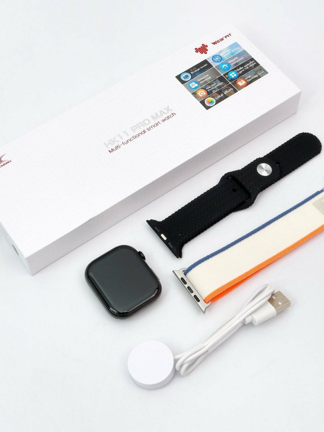 Смарт-часы Smart Watch HK 11 Pro Max Full Amoled, 46 мм, AMOLED, 2,02 дюйма — фото 1