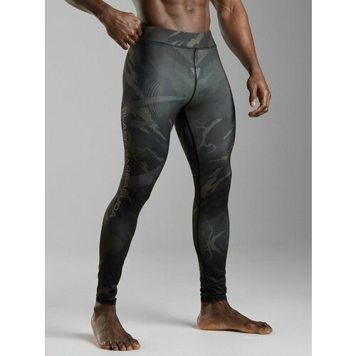 фото Тайтсы барракуда comression, размер 3xl, military green