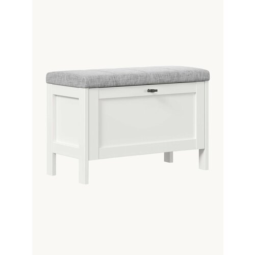 Обувница Любимый Дом Бланко с пуфом 71 х 345 х 47 см Белая матовая 17954₽