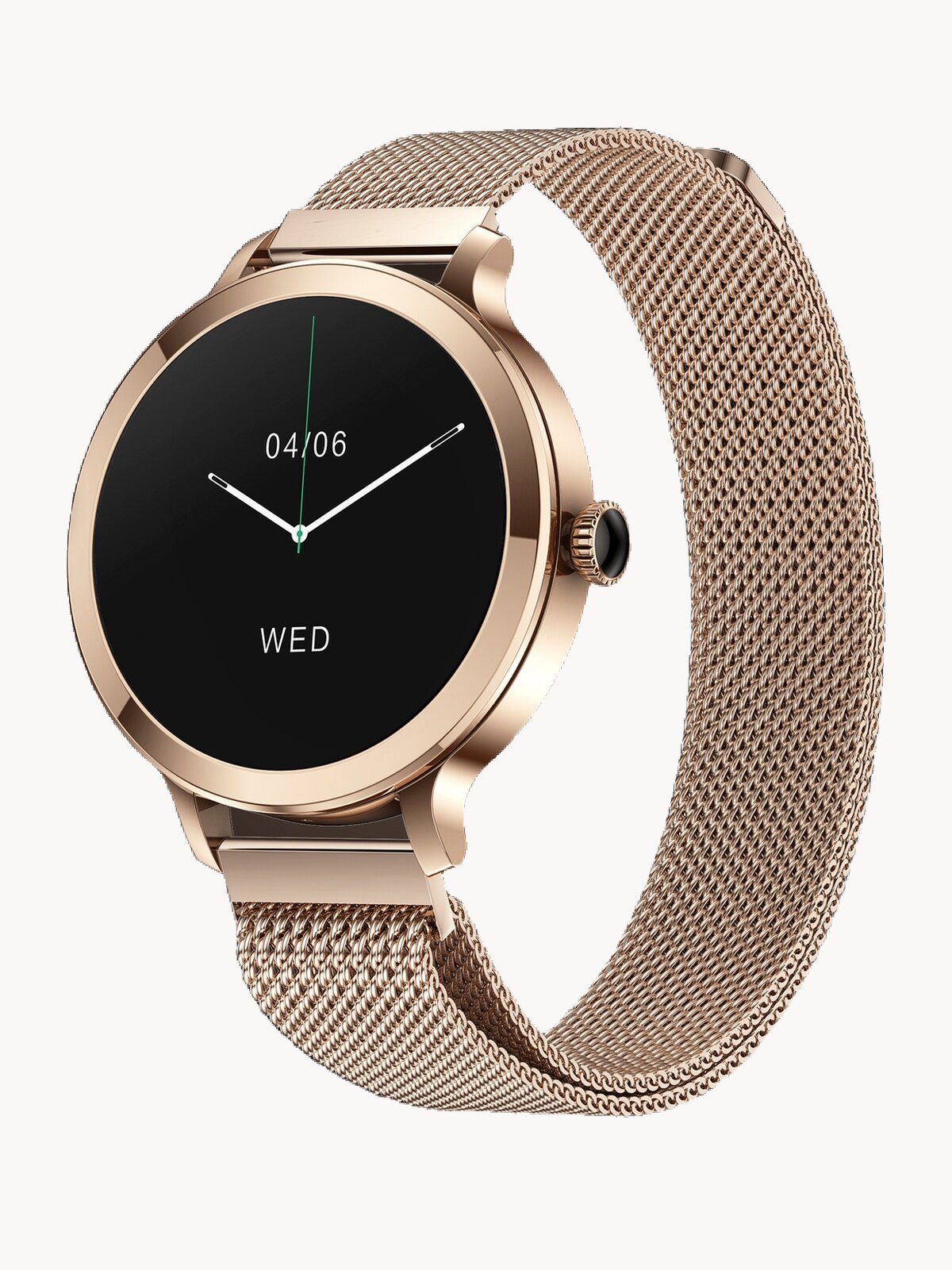 Умные часы, золотистый, корпус 38 мм, металл, без NFC, золотистый корпус