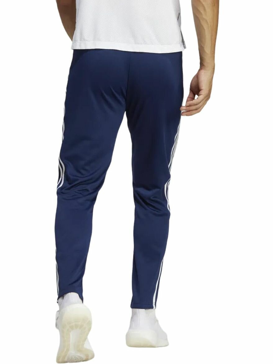 Брюки джоггеры adidas Train Essentials 3-Stripes Training Joggers, размер 2XL, синий — фото 1