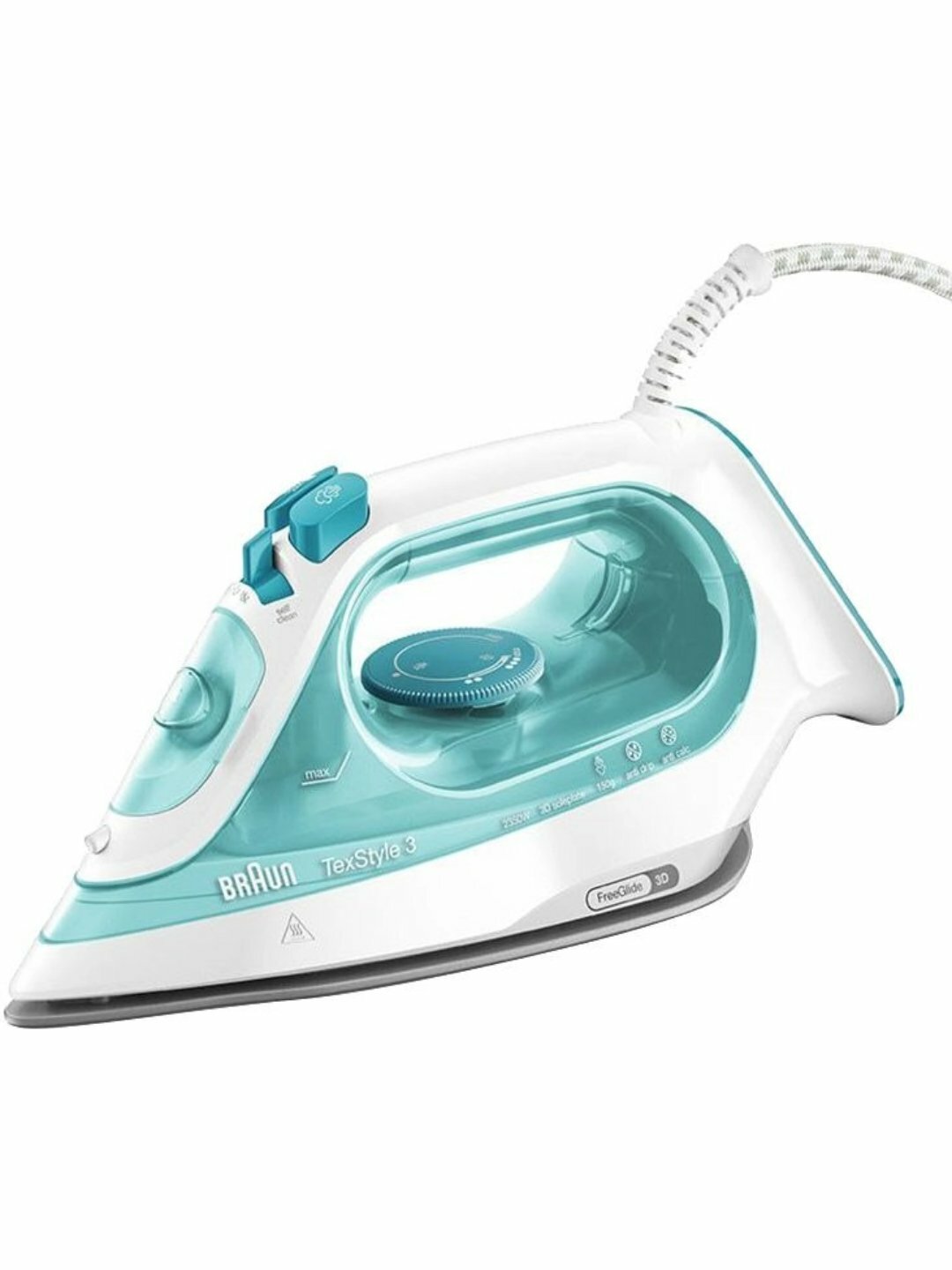 Паровой утюг Braun SI3041GR, мощность 2350Вт, подошва SuperCeramic