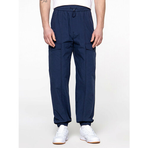фото Брюки карго streetbeat jogger cargo woven, размер l, blue