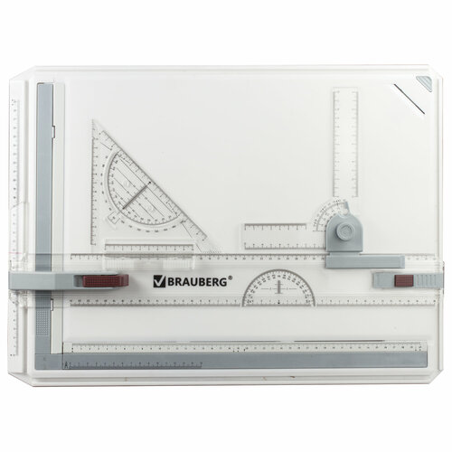 BRAUBERG Доска чертежная А3, 210536, белый