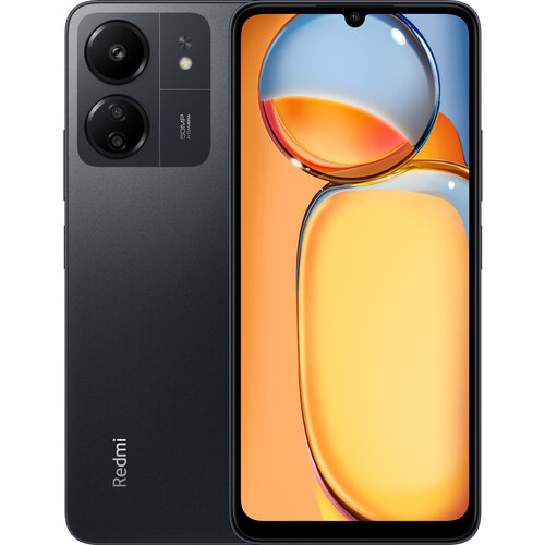 смартфон xiaomi redmi 9 6 128 гб global dual nano sim розовый Смартфон Xiaomi Redmi 13C 6/128 ГБ Global, Dual nano SIM, черный