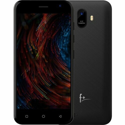 Смартфон F+ SA50 2/16 ГБ, micro SIM+nano SIM, черный