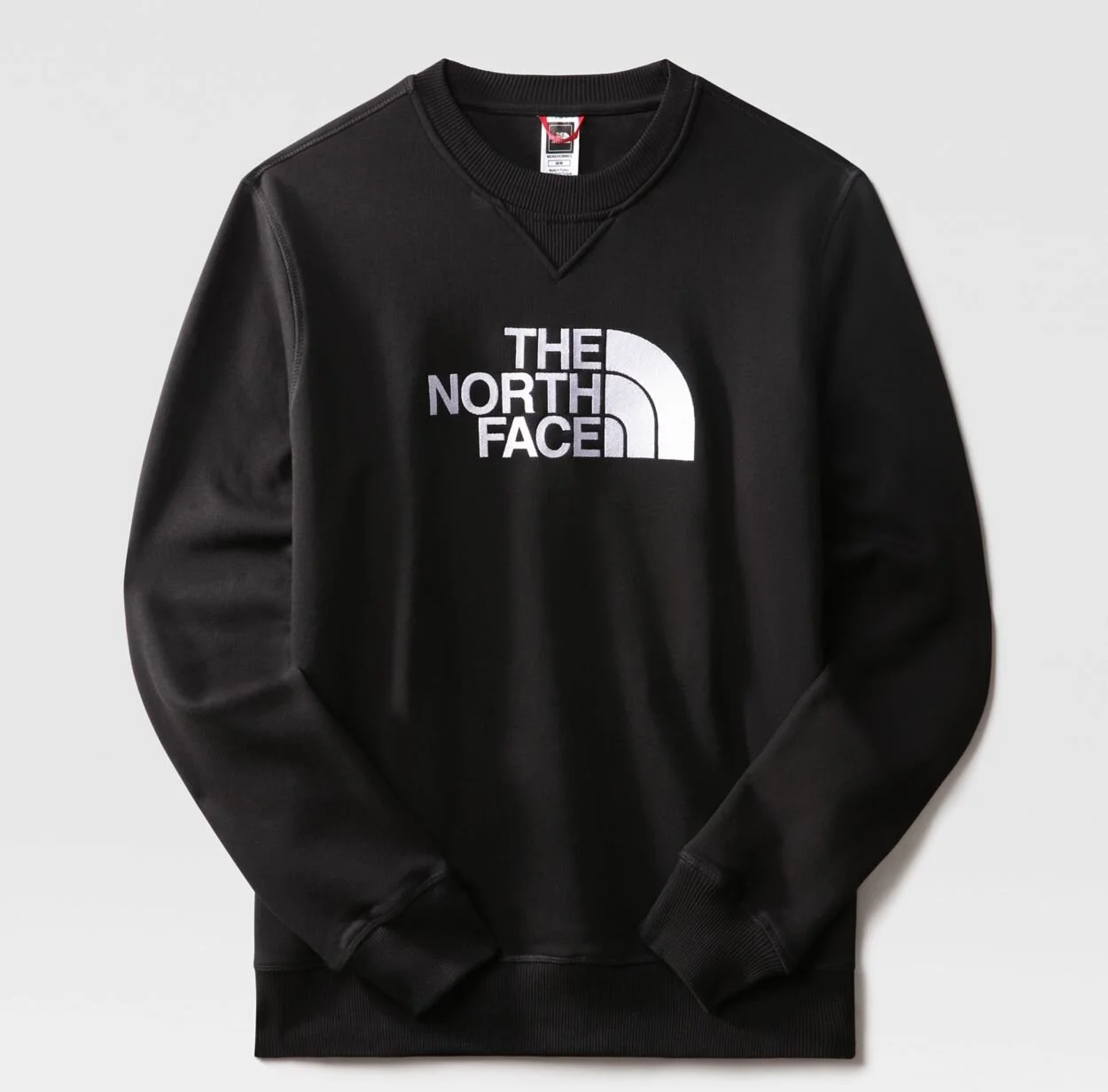 Толстовка спортивная The North Face, размер L, черный, белый