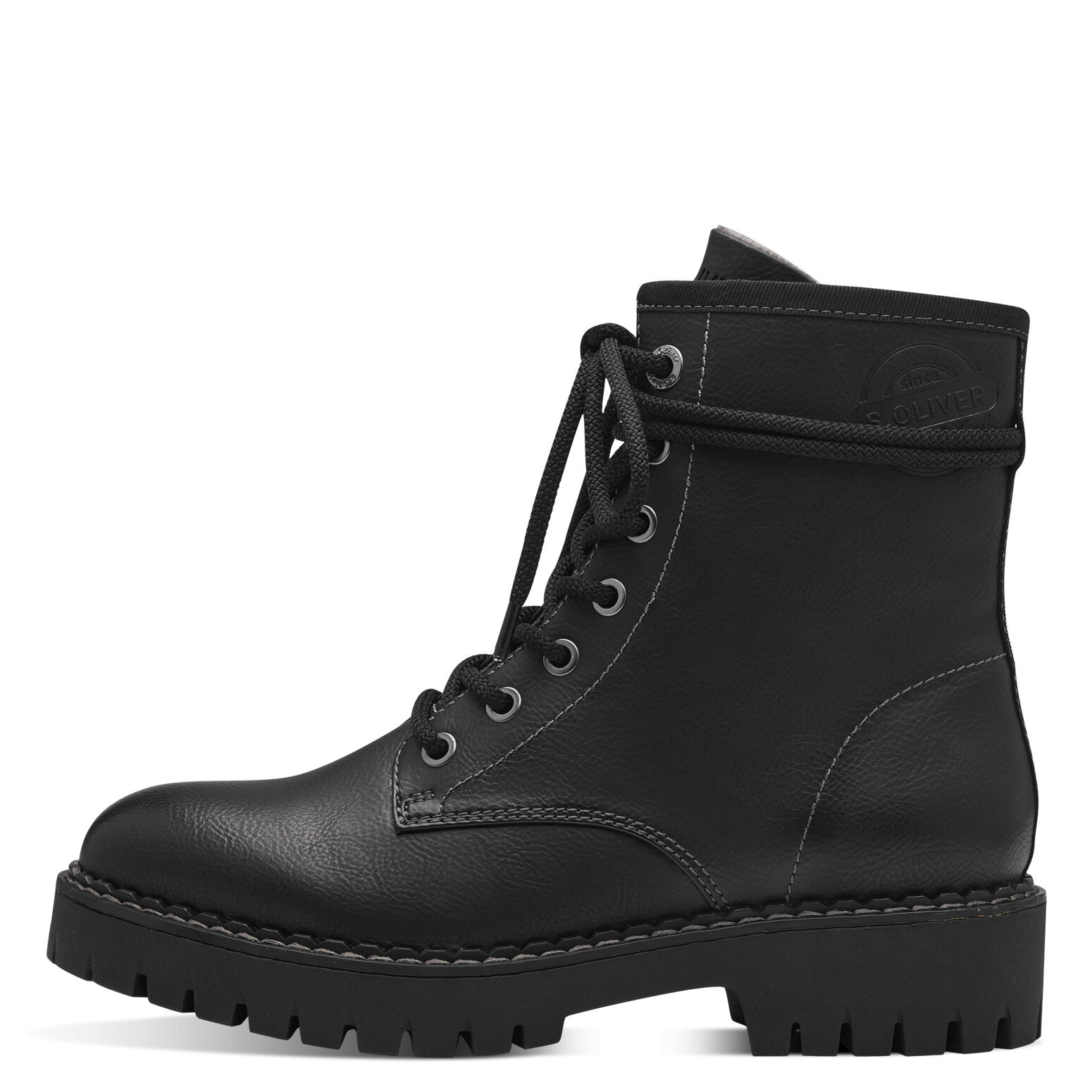 Ботинки берцы s.Oliver, размер 39, черный — фото 1
