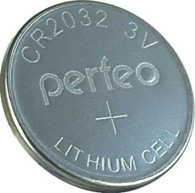 Батарейка Батарейка CR2032 литиевая Perfeo CR2032/5BL Lithium Cell 5 шт 2 упаковки