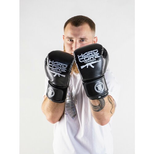 Боксерские перчатки Hardcore Training AK MF (14 oz)
