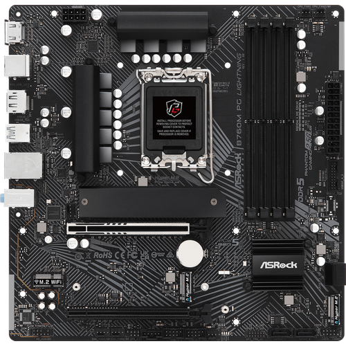 Материнская плата ASRock B760M PG LIGHTNING 1387000₽