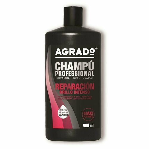 Шампунь для волос Agrado Repair intense shine, 900мл