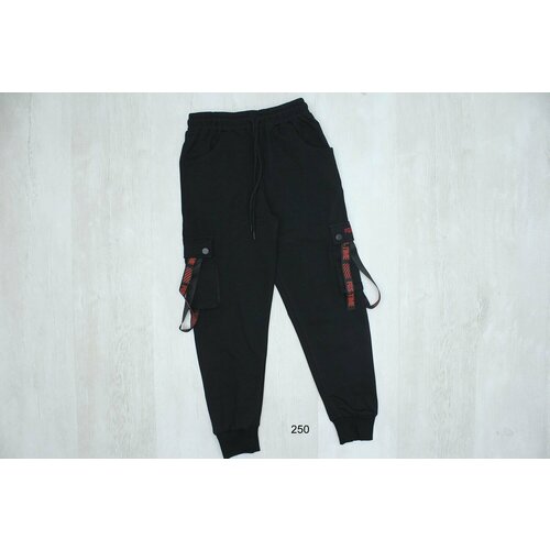 фото Брюки , размер 14 лет, черный fagis