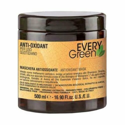 Маска для волос Антиоксидант Dikson EVERYGREEN ANTI-OXIDANT MASHERA ANTIOSSIDANTE, 500 мл.