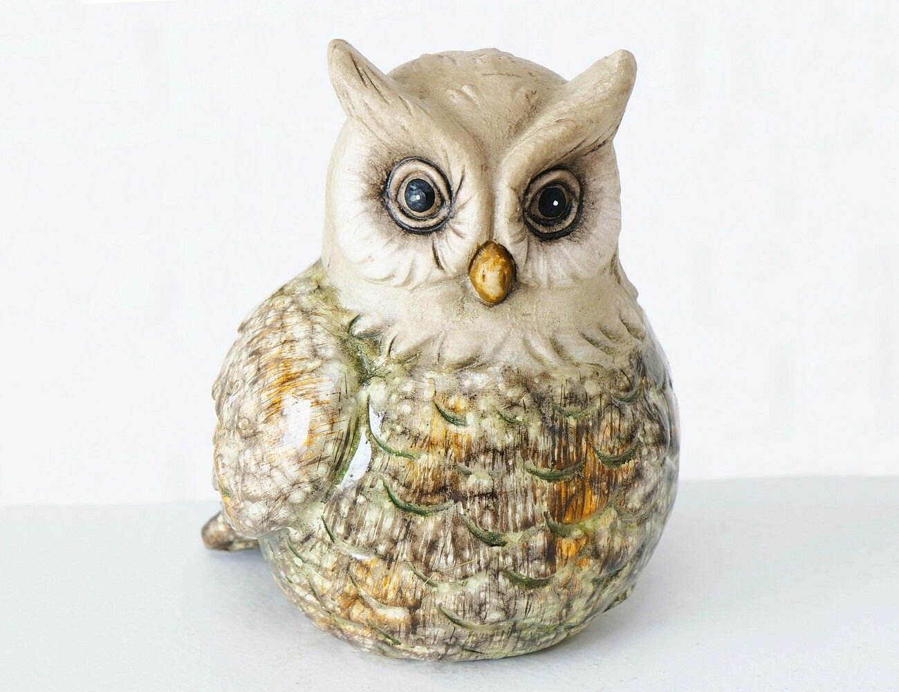 Декоративная фигурка сова куга терракота 11 см Boltze 2002635