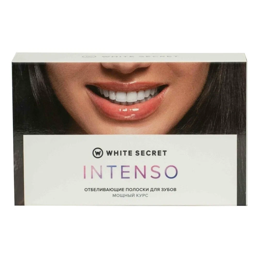 Отбеливающие полоски White Secret Intenso 14 пар