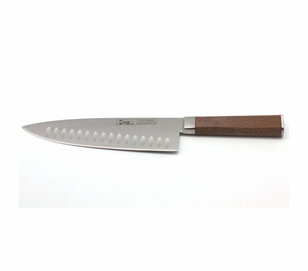 Нож поварской с канавками 20см Ivo - фото №5