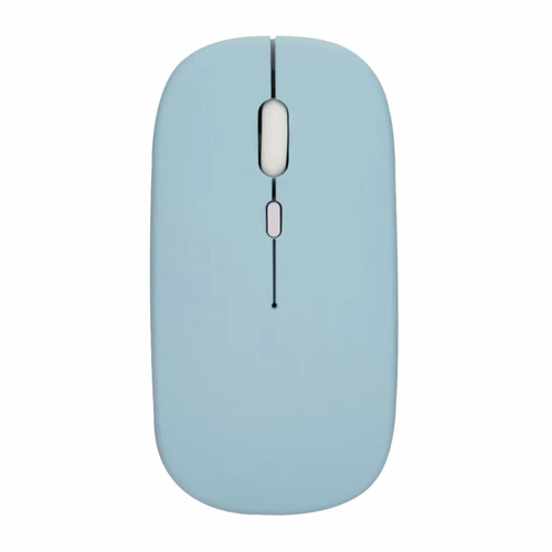 Мышь ABC беспроводная бесшумная сине-серый 40400₽