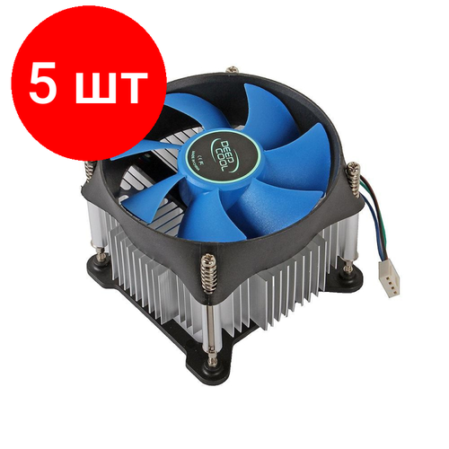 Комплект 5 штук, Кулер Deepcool THETA 20 PWM 1150/1151 17.8-32.5dB_M_K