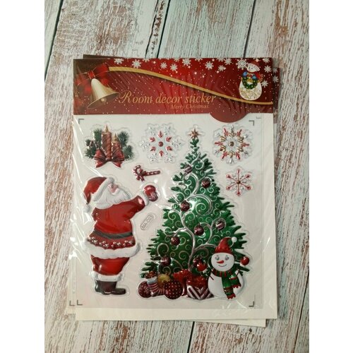 Новогодние наклейки