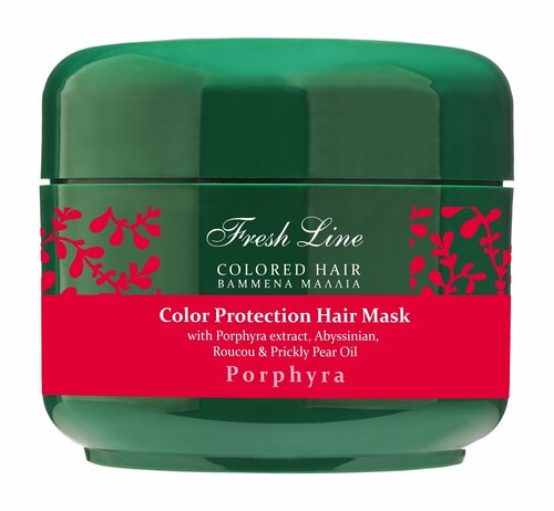 Маска для защиты цвета окрашенных волос Fresh Line Porphyra Color Protection Hair Mask