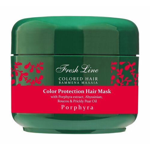 Маска для защиты цвета окрашенных волос Fresh Line Porphyra Color Protection Hair Mask маска для окрашенных волос fresh line porphyra color protection mask 200 мл