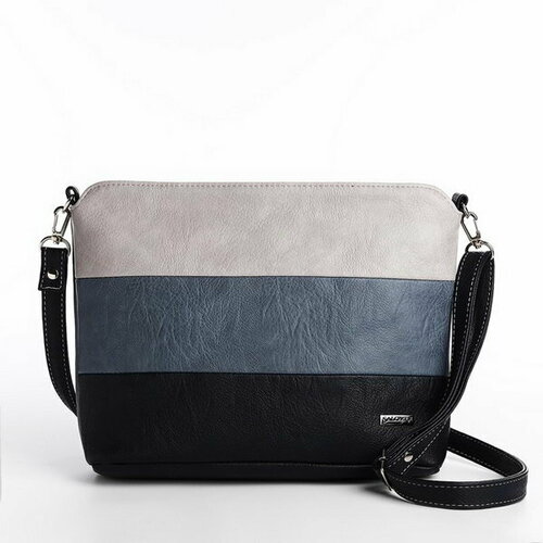 фото Сумка кросс-боди саломея, черный, синий