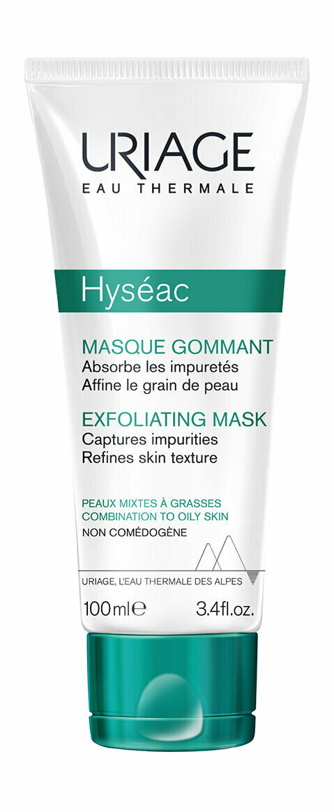Отшелушивающая маска для лица Uriage Hyseac Exfoliating Mask