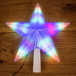 Фигура светодиодная «Звезда» на елку 22см 31LED RGB 2Вт IP20 Neon-Night 501-001 - изображение