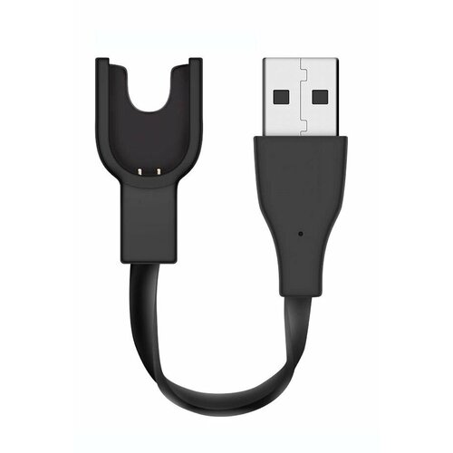 Зарядное устройство-кабель USB для Xiaomi Mi Band 2 черный