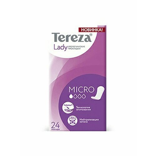 Прокладки женские Terezalady Micro урологические 24 шт