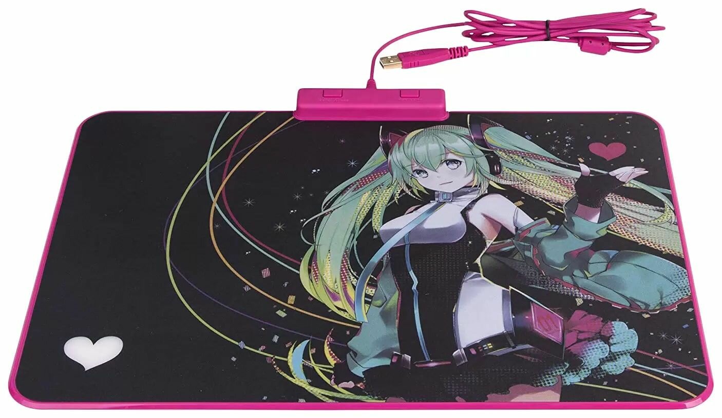 Коврик Tt eSPORTS by Thermaltake Draconem RGB Hatsune Miku Edition (MP-DCM-RGBHMS-09)