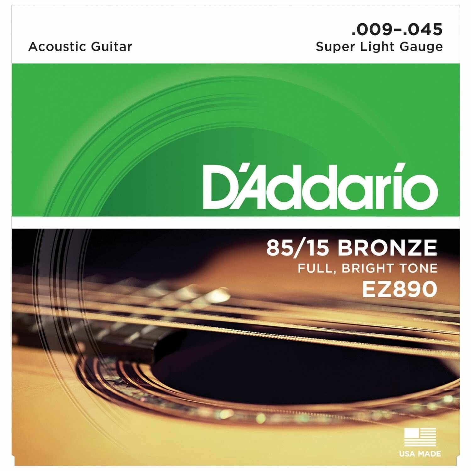 D'ADDARIO EZ890 - Струны для акустической гитары