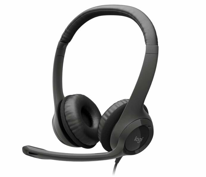 Гарнитура проводная LOGITECH H390 (981-000406)