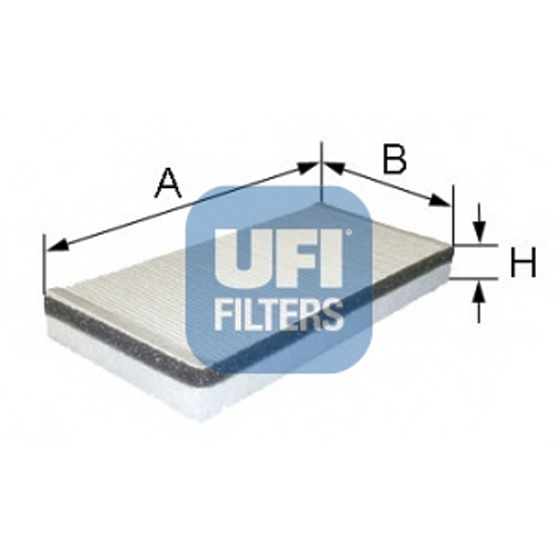 UFI 53.162.00 (1119613 / C2S16860 / C2S8619) фильтр салона
