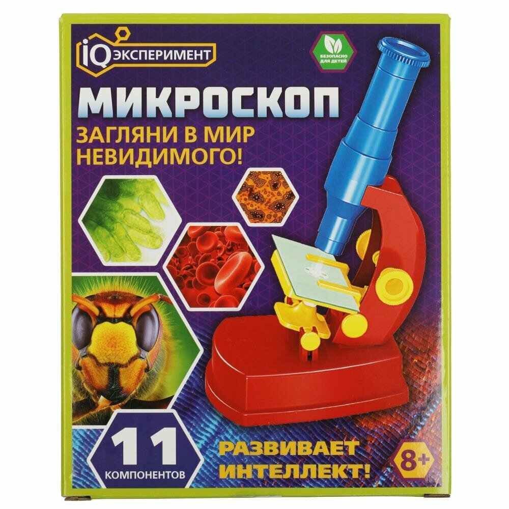 Микроскоп iq эксперименты 11 компонентов Играем Вместе A1471378B-R