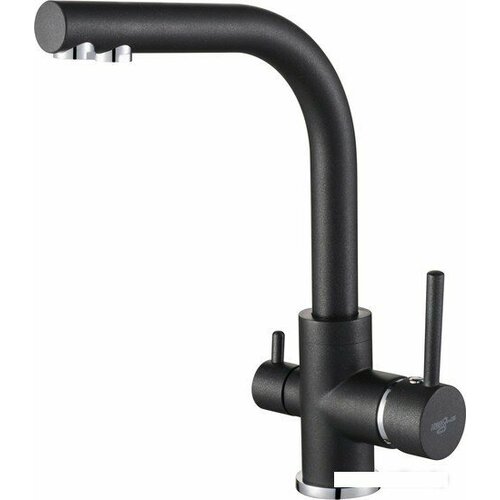 Смеситель Aquasanita Akvaduo 2663 (черный металлик)